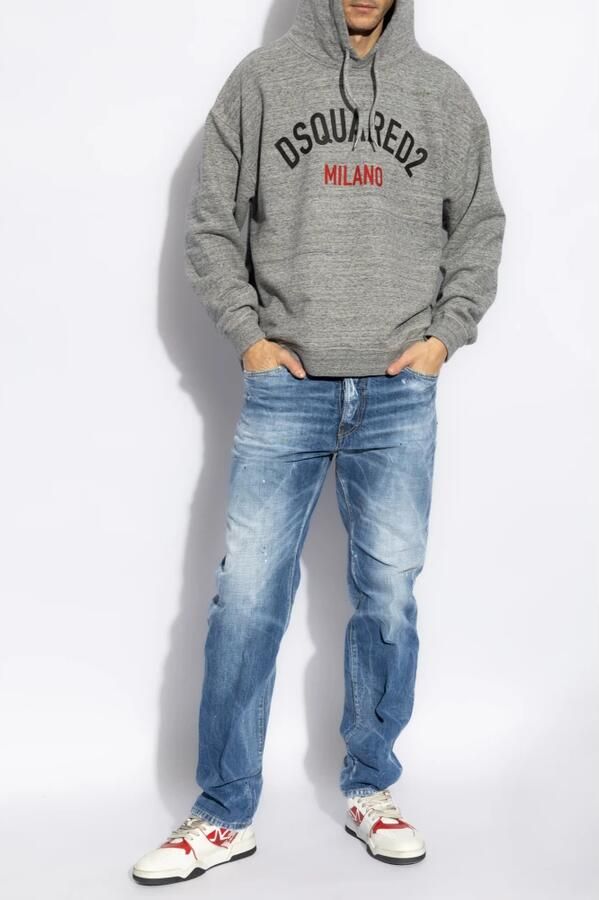 Dsquared2 Stijlvolle Kledingcollectie Gray Heren - Foto 4