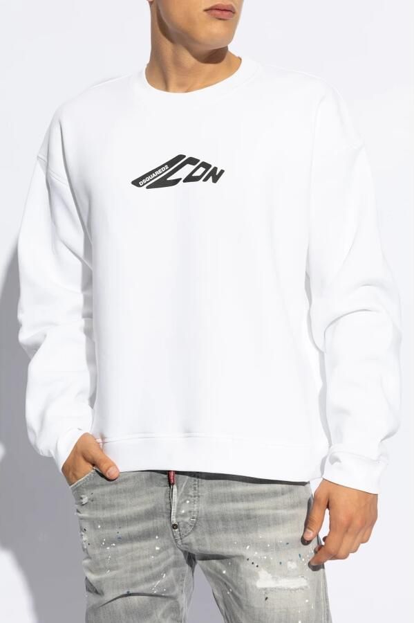 Dsquared2 Sweatshirt met logo White Heren - Foto 5
