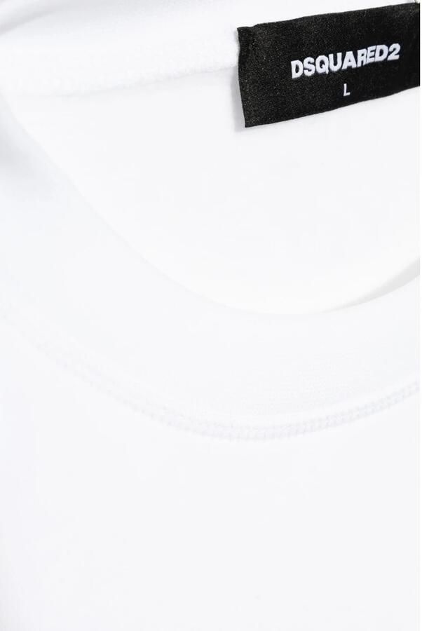 Dsquared2 Sweatshirt met logo White Heren - Foto 3