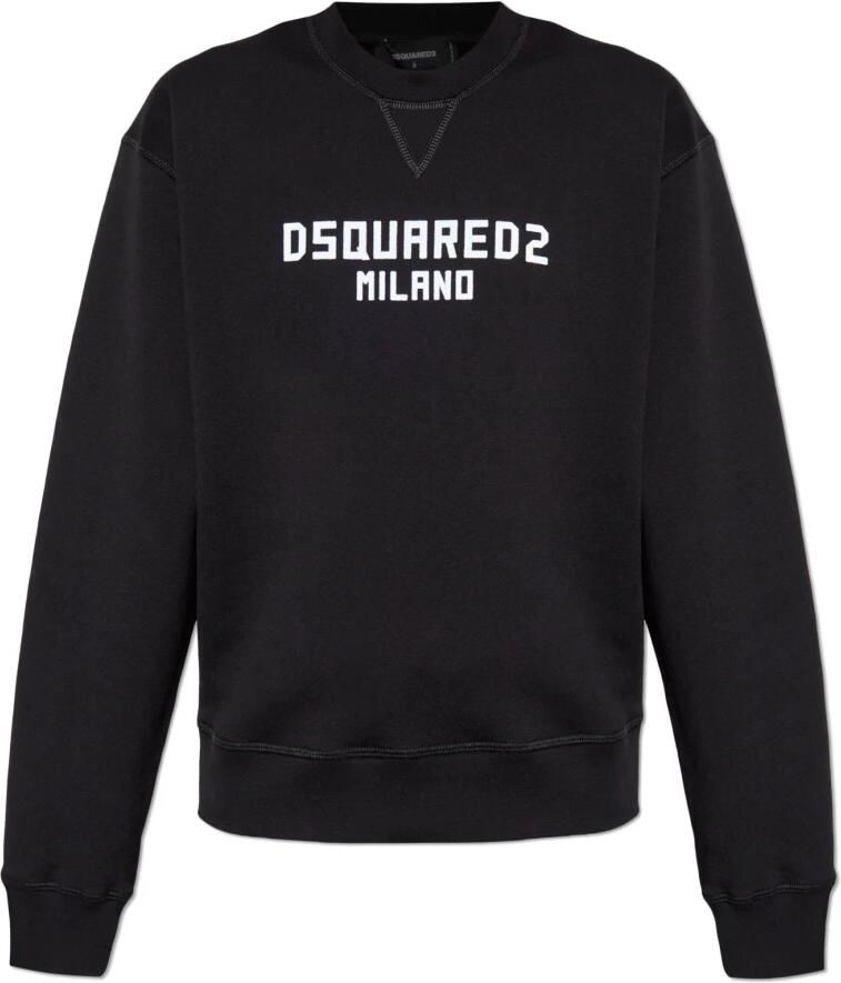 Dsquared2 oversized sweatshirt met labelprint