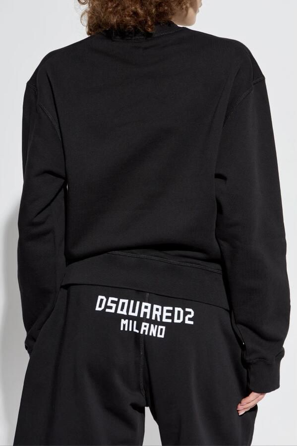Dsquared2 oversized sweatshirt met labelprint - Foto 6