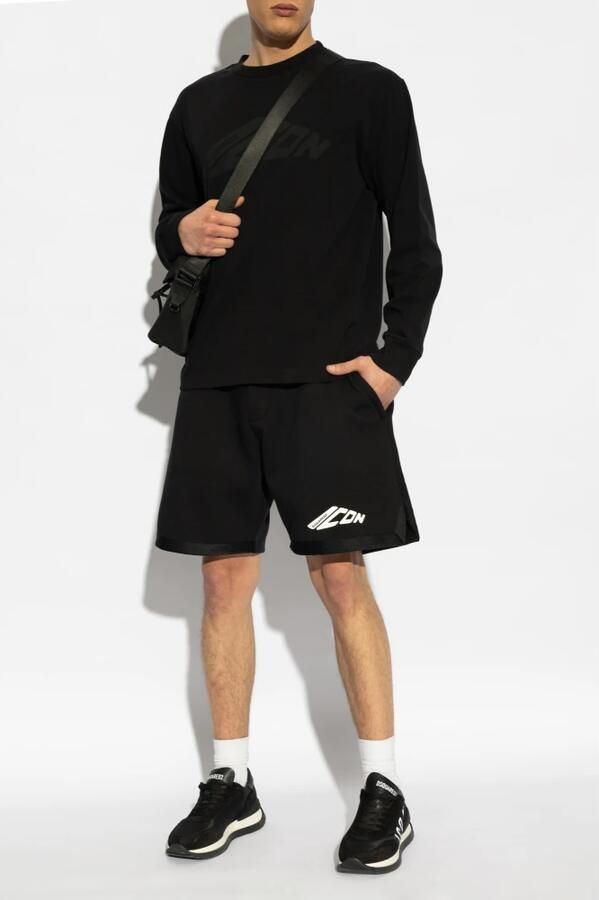 Dsquared2 Sweatshorts met elastische band - Foto 4