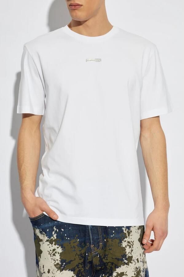 Dsquared2 Witte T-shirt en Polo Collectie White Heren - Foto 6