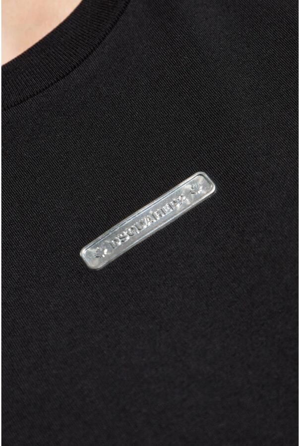 Dsquared2 Zwarte T-shirt en Polo Collectie Black Heren - Foto 3