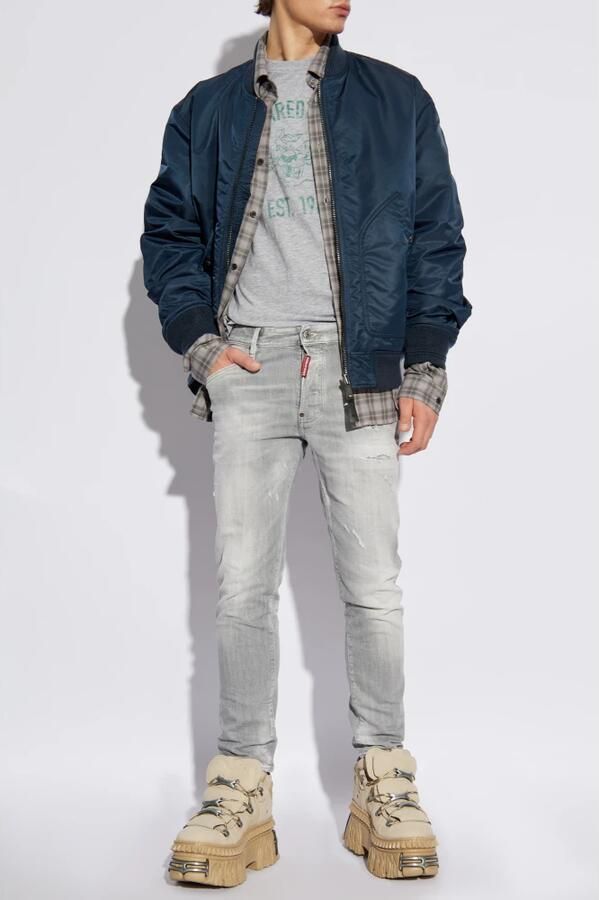 Dsquared2 T-shirt met print Gray Heren - Foto 5