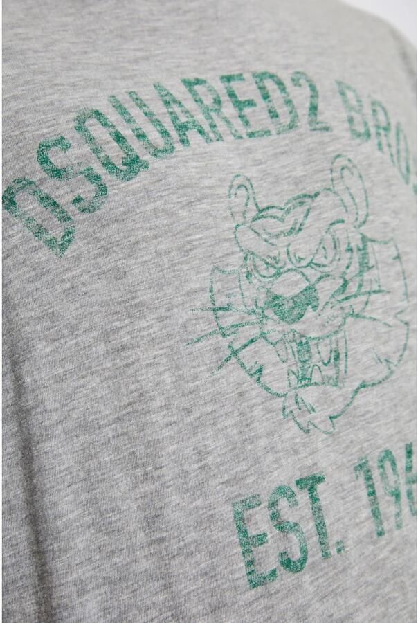 Dsquared2 T-shirt met print Gray Heren - Foto 4