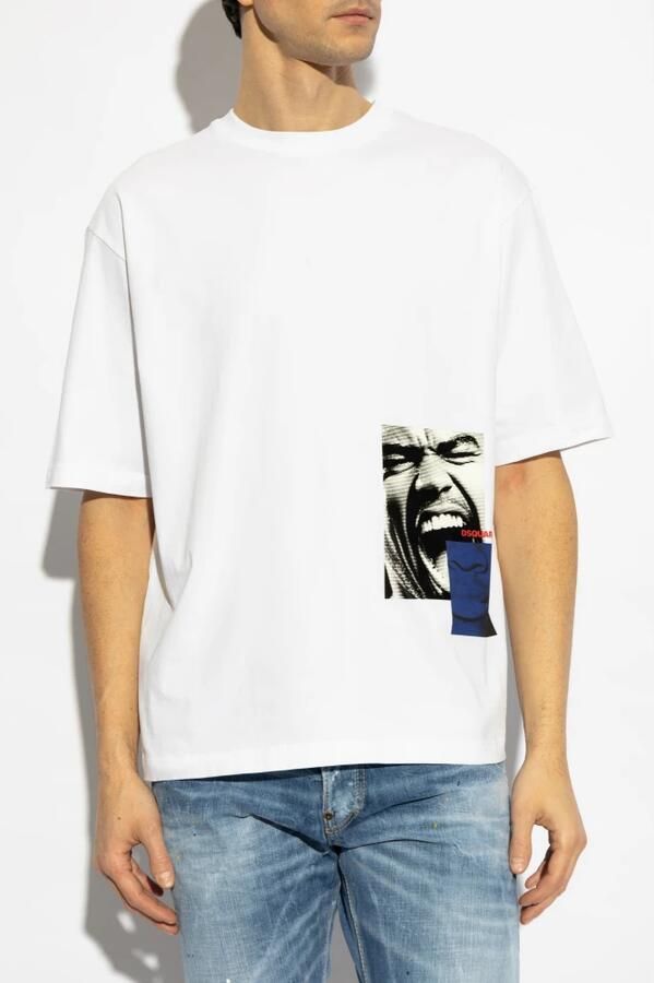 Dsquared2 T-shirt met print White Heren - Foto 6