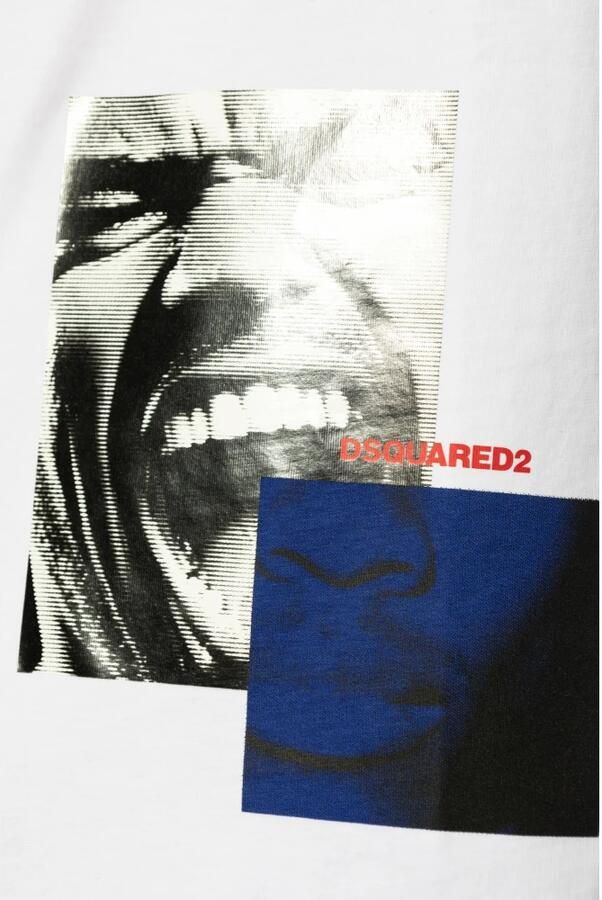 Dsquared2 T-shirt met print White Heren - Foto 2