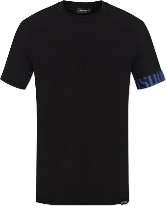 Dsquared2 T-shirt uit de ondergoedcollectie Black - Foto 4