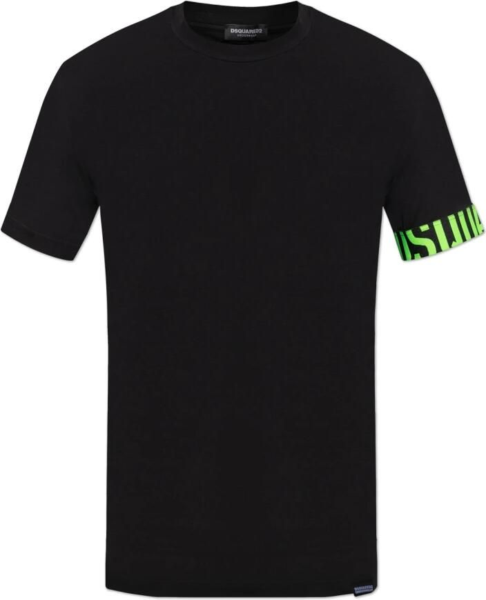 Dsquared2 T-shirt uit de ondergoedcollectie Black Heren
