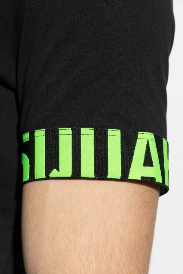 Dsquared2 T-shirt uit de ondergoedcollectie Black Heren - Foto 4