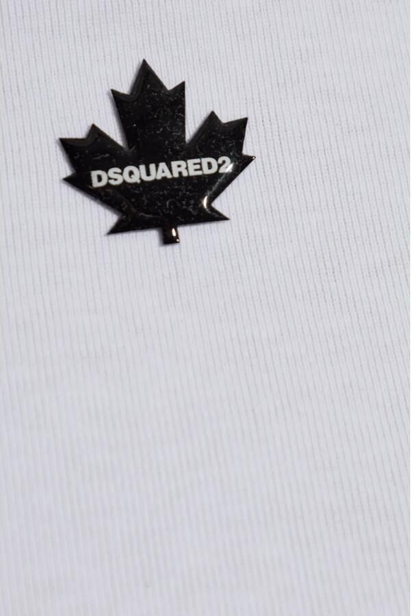 Dsquared2 Witte T-shirt voor mannen White Dames - Foto 4