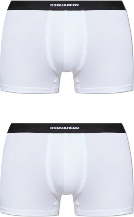 Dsquared2 Twee-pack boxershorts White Heren