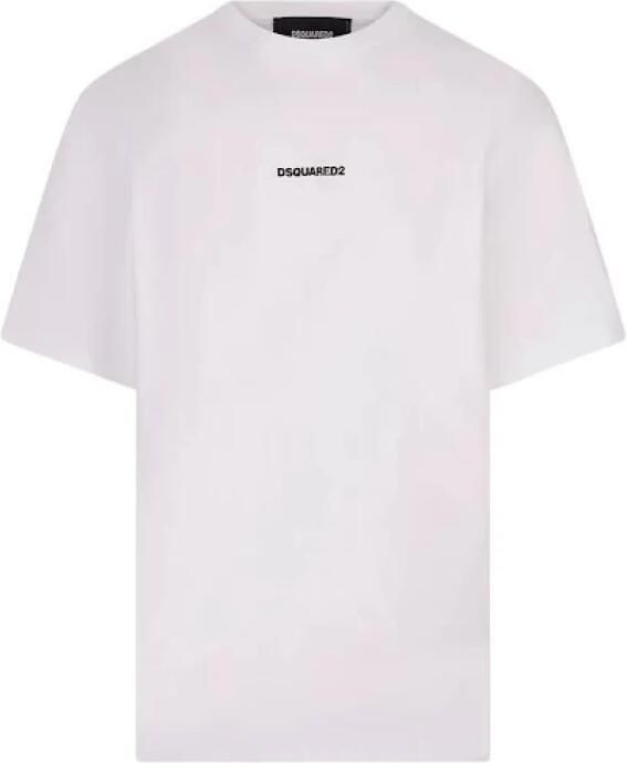 Dsquared2 Slouch Fit T-shirt met Contrasterend Logo White Heren - Foto 3