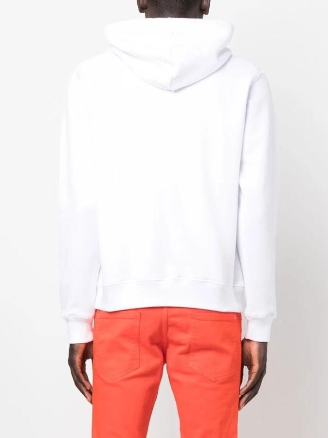 Dsquared2 Witte Katoenen Hoodie met Logoprint White Heren - Foto 2