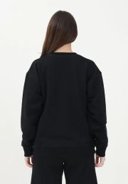 Dsquared2 Zwarte Crewneck Trui Minimalistische Stijl Black Dames - Thumbnail 3
