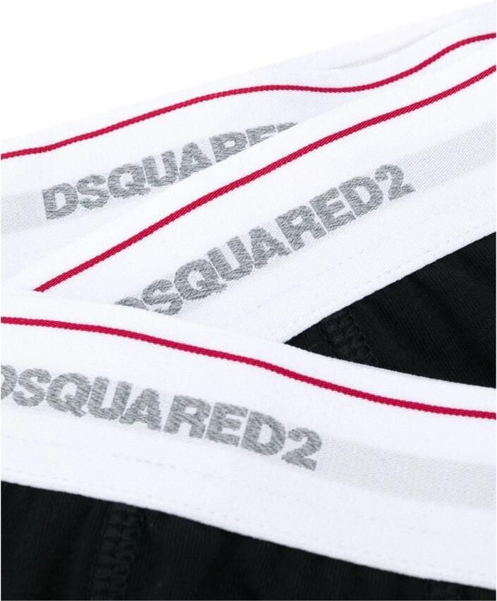 Dsquared2 Zwarte Ondergoed met 3 5 cm Hak Black Heren - Foto 3