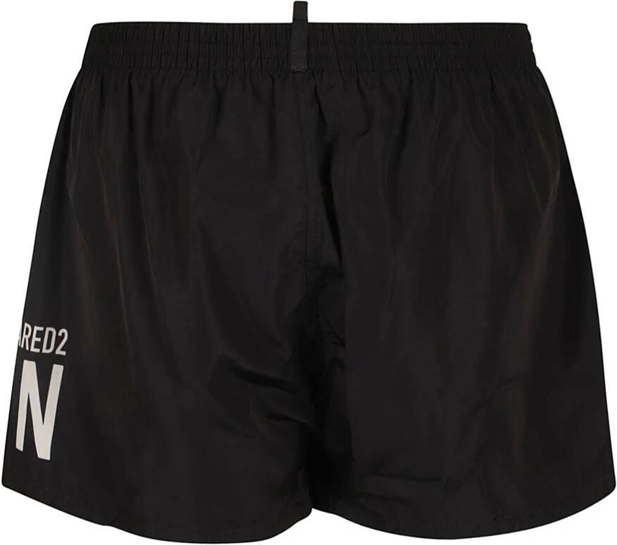 Dsquared2 Zwarte Zwemkleding Zee Kleding Ss24 Black Heren - Foto 2
