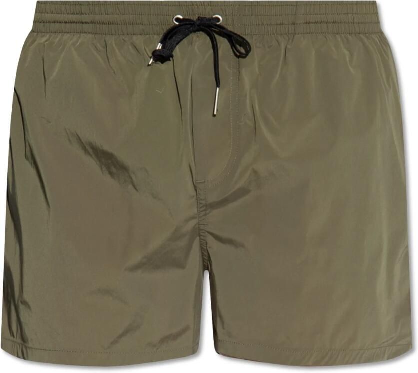 Dsquared2 Militair Groene Zwembroek Green Heren - Foto 4