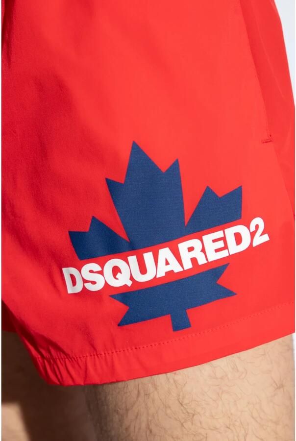 Dsquared2 Rode Sea Kleding Model D7B5F5600 Red Heren - Foto 2