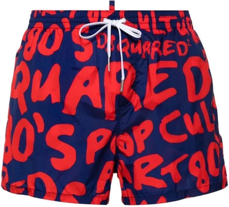 Dsquared2 Zwemkleding Collectie Multicolor Heren