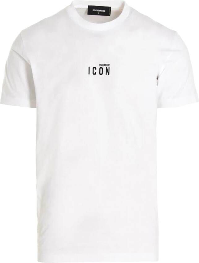 Dsquared2 Essentiële Heren T-Shirt Stijlvol en Comfortabel White Heren