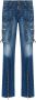 Dsquared2 Blauwe Jeans voor Dames Aw23 Blue Dames - Thumbnail 1