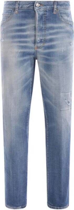 Dsquared2 Flatterende Slim-fit Jeans Blauw Dames