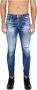 Dsquared2 Trendy Distressed Skinny Jeans voor Heren Blauw Heren - Thumbnail 1