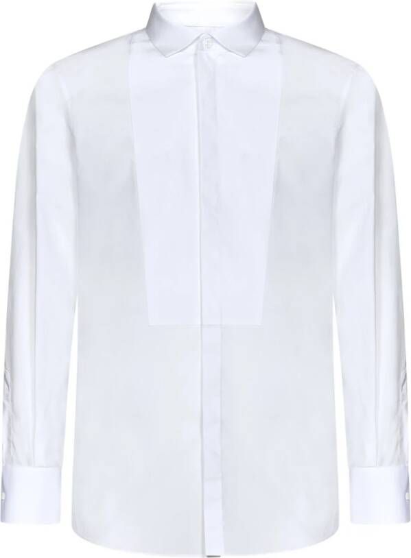 Dsquared2 Slim Fit Wit Overhemd White Heren