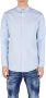 Dsquared2 Formeel Overhemd Upgrade Algodón Shirt Logo Deás S71Dm0596 Blauw Heren - Thumbnail 1