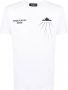 Dsquared2 Bedrukt Katoenen T-Shirt Update voor Heren Casual Garderobe White Heren - Thumbnail 1