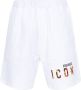 Dsquared2 Lichte en natuurlijke witte shorts White Heren - Thumbnail 1
