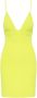 Dsquared2 Geribbelde slipjurk Yellow Dames - Thumbnail 1