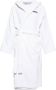 Dsquared2 Luxe badjas met capuchon en geborduurde tekst White Heren - Thumbnail 1