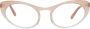 Dsquared2 Roze Volledig Omrande Brillen voor Vrouwen Pink Dames - Thumbnail 1