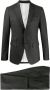 Dsquared2 Donkergrijze Wollen Pak Jurk Gray Heren - Thumbnail 1