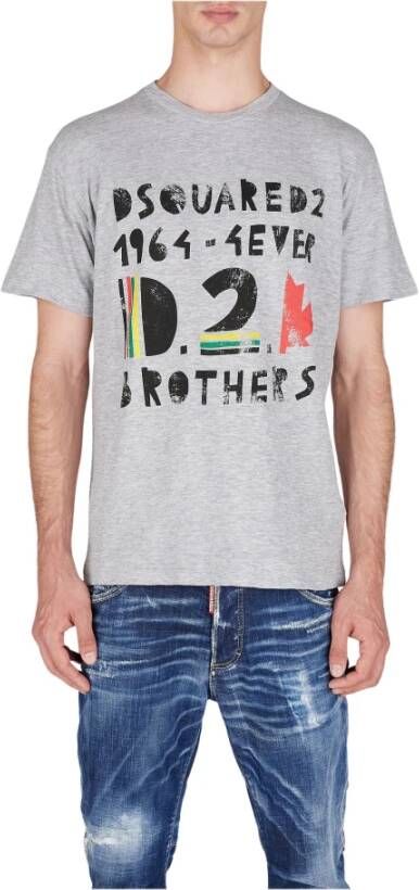 Dsquared2 Grijze Overhemden voor Heren Grijs Heren
