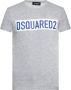 Dsquared2 Grijze T-shirt voor Heren met getailleerde pasvorm Gray Heren - Thumbnail 1