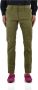 Dsquared2 Groene Katoenen Herenbroek met Knopen Groen Heren - Thumbnail 1