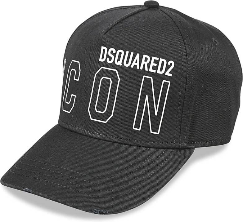 Dsquared2 Hats Black Zwart Heren