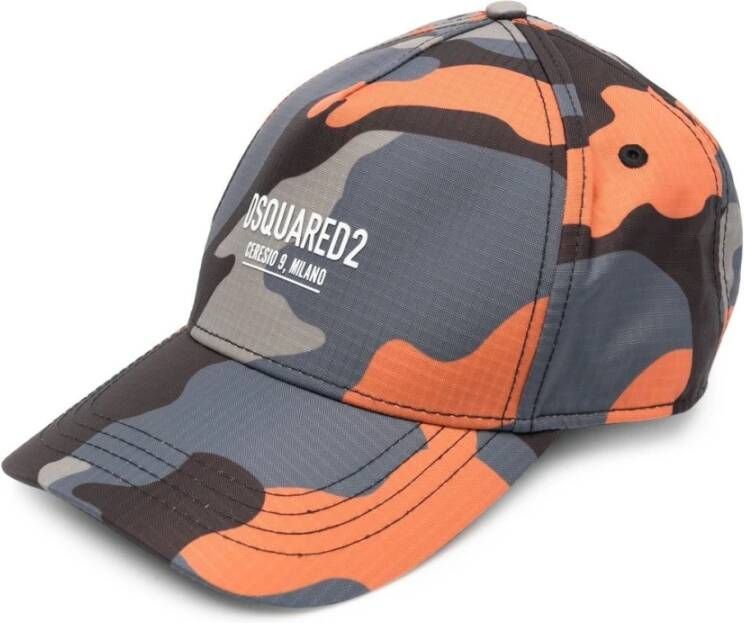 Dsquared2 Hats Orange Oranje Heren