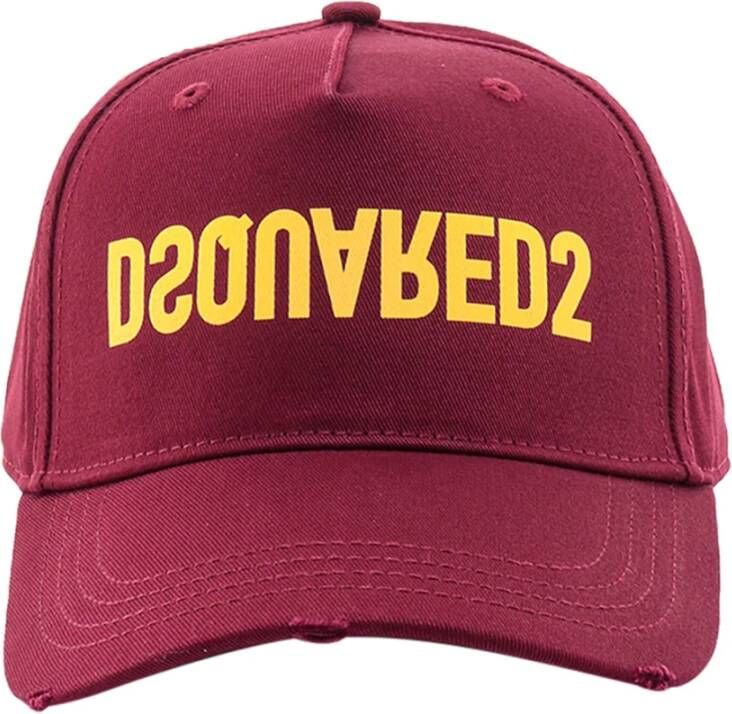 Dsquared2 Hats Rood Heren