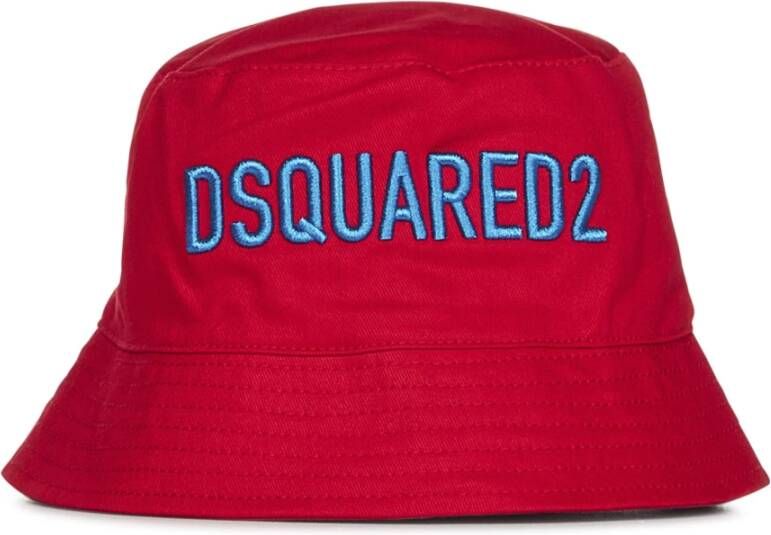 Dsquared2 Hats Rood Heren