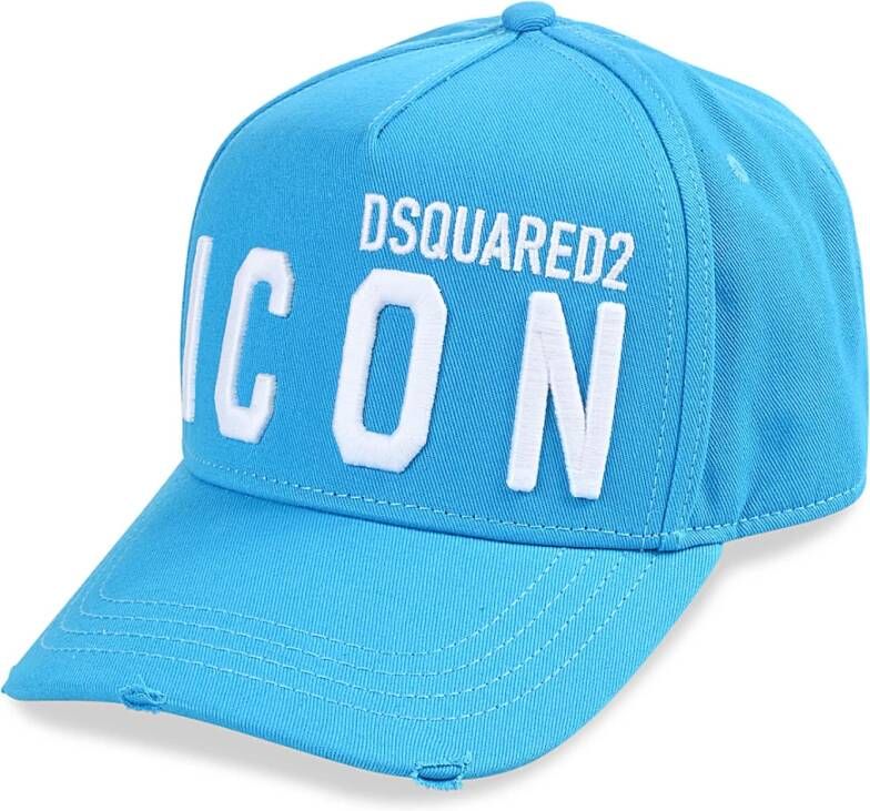 Dsquared2 Hats Turquoise Blauw Heren