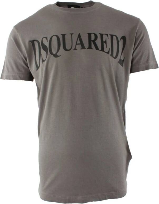 Dsquared2 Heren Grijs Cool Fit T-shirt Grijs Heren
