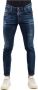 Dsquared2 Blauwe Skinny Jeans met Logo-Patch Blue Heren - Thumbnail 1