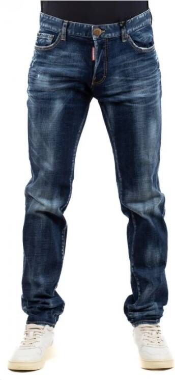 Dsquared2 Heren Jeans Dsquared Stijl Blauw Heren