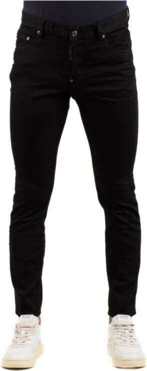 Dsquared2 Skater Jeans Upgrade voor Moderne Black