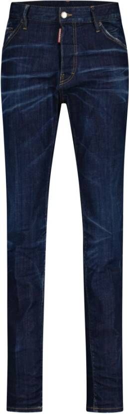 Dsquared2 Heren Skinny Jeans voor straatrock Blauw Heren